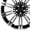 КОВАНЫЕ ДИСКИ H241211N SKILL SL368-SK349 21 J9.5 ET43.5 5X120 72.6 ЧЁРНЫЙ ГЛЯНЦЕВЫЙ + ПОЛИРОВАННЫЕ С