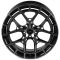 КОВАНЫЕ ДИСКИ H241202C SKILL SL399-SB562 20 J8.5 ET30 5X120 72.6 ЧЁРНЫЙ ГЛЯНЦЕВЫЙ + ПОЛИРОВАННЫЕ СПИ