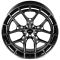 КОВАНЫЕ ДИСКИ H241202I SKILL SL399-SB364 22 J9.5 ET35 5X120 72.6 ЧЁРНЫЙ ГЛЯНЦЕВЫЙ + ПОЛИРОВАННЫЕ СПИ