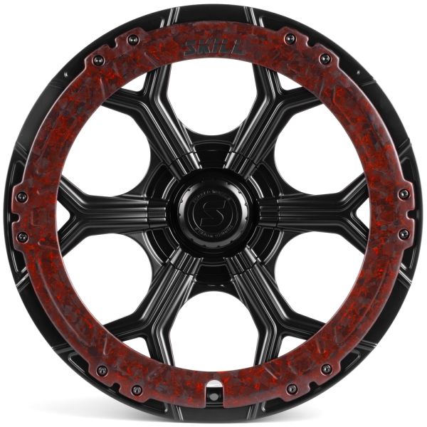 КОВАНЫЕ ДИСКИ H250513M SKILL SL401-SL222 20 J9.5 ET12 5X127 71.5 ЧЁРНЫЙ МАТОВЫЙ + КАРБОН SFC19