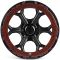 КОВАНЫЕ ДИСКИ H250513M SKILL SL401-SL222 20 J9.5 ET12 5X127 71.5 ЧЁРНЫЙ МАТОВЫЙ + КАРБОН SFC19