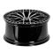 КОВАНЫЕ ДИСКИ 231027E SKILL SL405-CS267 20 J9 ET45 5X112 66.6 ЧЁРНЫЙ ГЛЯНЦЕВЫЙ + ПОЛИРОВАННЫЕ СПИЦЫ