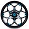 КОВАНЫЕ ДИСКИ H231104Z SKILL SL418-SK190 20 J10 ET0 6X139.7 77.8 ЧЁРНЫЙ ГЛЯНЦЕВЫЙ + ПОЛИРОВАННЫЕ СПИ