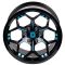 КОВАНЫЕ ДИСКИ H231104Z SKILL SL418-SK190 20 J10 ET0 6X139.7 77.8 ЧЁРНЫЙ ГЛЯНЦЕВЫЙ + ПОЛИРОВАННЫЕ СПИ