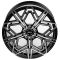 КОВАНЫЕ ДИСКИ H231030C SKILL SL501-CT380 20 J9.5 ET45 5X114.3 64.1 ЧЁРНЫЙ ГЛЯНЦЕВЫЙ + ПОЛИРОВАННЫЕ С