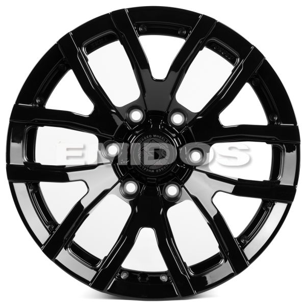 КОВАНЫЕ ДИСКИ H231127Y SKILL SL508-CS236 17 J9 ET0 6X139.7 106.1 ЧЁРНЫЙ ГЛЯНЦЕВЫЙ