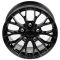 КОВАНЫЕ ДИСКИ H250924W SKILL SL509-CS381 18 J8.5 ET40 5X150 110.1 ЧЁРНЫЙ ГЛЯНЦЕВЫЙ + ПОЛИРОВКА + ТЁМ