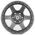 КОВАНЫЕ ДИСКИ H231130Y SKILL SL511-CS236 17 J9 ET25 6X139.7 106.1 ГРАФИТ МАТОВЫЙ + ЧЁРНЫЕ ДЕКОРАТИВН