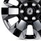 КОВАНЫЕ ДИСКИ H231030X SKILL SL516-SV283 18 J9 ET45 6X139.7 95.1 ЧЁРНЫЙ ГЛЯНЦЕВЫЙ + ПОЛИРОВАННЫЕ СПИ