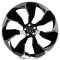 КОВАНЫЕ ДИСКИ H231028Z SKILL SL520-SL096 22 J9.5 ET35 5X108 63.3 ЧЁРНЫЙ ГЛЯНЦЕВЫЙ + ПОЛИРОВАННЫЙ ОБО