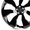 КОВАНЫЕ ДИСКИ H231028Z SKILL SL520-SL096 22 J9.5 ET35 5X108 63.3 ЧЁРНЫЙ ГЛЯНЦЕВЫЙ + ПОЛИРОВАННЫЙ ОБО