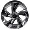 КОВАНЫЕ ДИСКИ H231103W SKILL SL526-CS266 20 J8.5 ET40 5X120 62.55 ЧЁРНЫЙ ГЛЯНЦЕВЫЙ + ПОЛИРОВАННЫЕ СП