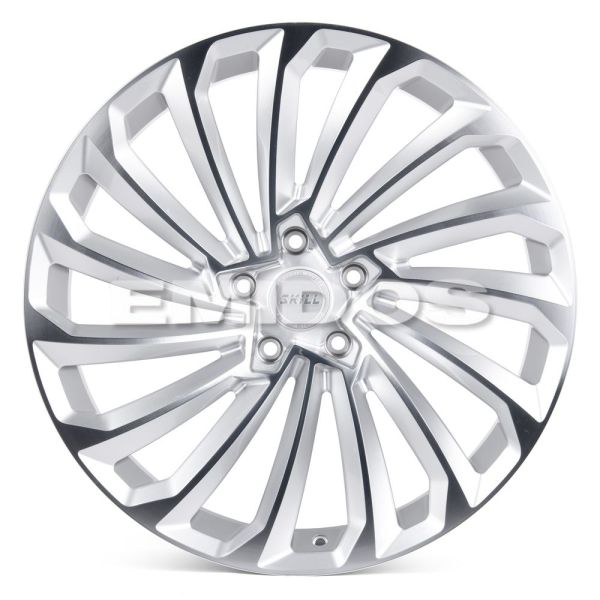 КОВАНЫЕ ДИСКИ H231103S SKILL SL529-SL096 22 J9.5 ET33 5X130 71.6 СЕРЕБРО ГЛЯНЦЕВОЕ