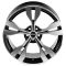 КОВАНЫЕ ДИСКИ 220909U SKILL SL566-CS267 20 J9 ET33 5X112 66.6 ЧЁРНЫЙ + ПОЛИРОВАННЫЕ СПИЦЫ