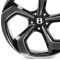 КОВАНЫЕ ДИСКИ H250930N SKILL SL671-SV483 22 J10 ET28 5X130 71.5 ЧЁРНЫЙ ГЛЯНЦЕВЫЙ + ПОЛИРОВАННЫЕ СПИЦ