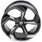 КОВАНЫЕ ДИСКИ H250930N SKILL SL671-SV483 22 J10 ET28 5X130 71.5 ЧЁРНЫЙ ГЛЯНЦЕВЫЙ + ПОЛИРОВАННЫЕ СПИЦ