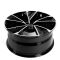 КОВАНЫЕ ДИСКИ H240602G SKILL SL685-SB563 20 J9 ET28 5X112 66.5 ЧЁРНЫЙ ГЛЯНЦЕВЫЙ + ПОЛИРОВАННЫЕ СПИЦЫ