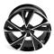 КОВАНЫЕ ДИСКИ H240602G SKILL SL685-SB563 20 J9 ET28 5X112 66.5 ЧЁРНЫЙ ГЛЯНЦЕВЫЙ + ПОЛИРОВАННЫЕ СПИЦЫ