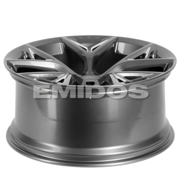 КОВАНЫЕ ДИСКИ H241227A SKILL SL686-CS428 21 J9.5 ET31 5X112 66.6 ГРАФИТ ГЛЯНЦЕВЫЙ