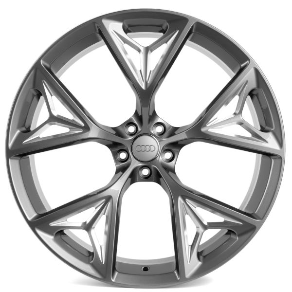 КОВАНЫЕ ДИСКИ H241227A SKILL SL686-CS428 21 J9.5 ET31 5X112 66.6 ГРАФИТ ГЛЯНЦЕВЫЙ