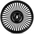 КОВАНЫЕ ДИСКИ H251002A SKILL SL762-SB594 22 J9.5 ET44 6X135 87.1 ЧЁРНЫЙ ГЛЯНЦЕВЫЙ
