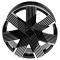 КОВАНЫЕ ДИСКИ H231104E SKILL SL778-FG476 21 J9 ET33 5X130 71.6 ЧЁРНЫЙ ГЛЯНЦЕВЫЙ + ПОЛИРОВАННЫЕ СПИЦЫ