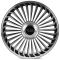 КОВАНЫЕ ДИСКИ H250109H SKILL SL786-SK332 20 J8.5 ET45.5 5X120 62.5 ЧЁРНЫЙ ГЛЯНЦЕВЫЙ + ПОЛИРОВАННЫЕ С
