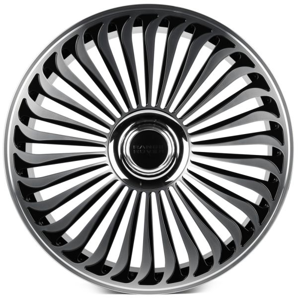 КОВАНЫЕ ДИСКИ H241211Z SKILL SL786-SB625 24 J10 ET40 5X120 72.6 ЧЁРНЫЙ ГЛЯНЦЕВЫЙ + ПОЛИРОВАННЫЕ СПИЦ