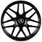 КОВАНЫЕ ДИСКИ H241023B SKILL SL815-CT400 22 J10 ET36 5X130 84.1 ЧЁРНЫЙ МАТОВЫЙ + ПОЛИРОВАННЫЙ ОБОД