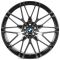 КОВАНЫЕ ДИСКИ H250930A SKILL SL818-SL237 21 J9.5 ET36 5X112 66.6 ЧЁРНЫЙ ГЛЯНЦЕВЫЙ + ПОЛИРОВАННЫЕ СПИ