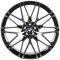 КОВАНЫЕ ДИСКИ H241226C SKILL SL818-SB579 21 J9.5 ET36 5X112 66.6 ЧЁРНЫЙ ГЛЯНЦЕВЫЙ + ПОЛИРОВАННЫЕ СПИ