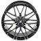 КОВАНЫЕ ДИСКИ H241226C SKILL SL818-SB579 21 J9.5 ET36 5X112 66.6 ЧЁРНЫЙ ГЛЯНЦЕВЫЙ + ПОЛИРОВАННЫЕ СПИ