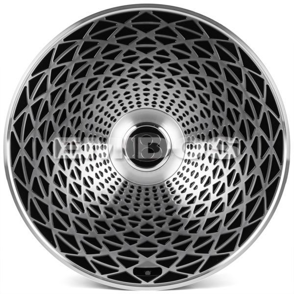 КОВАНЫЕ ДИСКИ H250926B SKILL SL998-SL253 22 J10 ET20 5X130 71.5 ЧЕРНЫЙ ГЛЯНЕЦ + ПОЛИРОВАНЫЕ СПИЦЫ