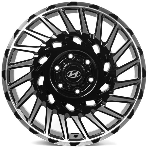 КОВАНЫЕ ДИСКИ H250327A1 SKILL SV093-SV449 20 J8 ET48 6X139.7 92.5 ЧЁРНЫЙ ГЛЯНЦЕВЫЙ + ПОЛИРОВАННЫЕ СП