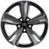 КОВАНЫЕ ДИСКИ 71582 CMST SV107 22 J10 ET45 5X150 110.1 ЧЁРНЫЙ + ПОЛИРОВАННЫЕ СПИЦЫ