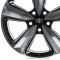 КОВАНЫЕ ДИСКИ 71582 CMST SV107 22 J10 ET45 5X150 110.1 ЧЁРНЫЙ + ПОЛИРОВАННЫЕ СПИЦЫ