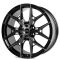 КОВАНЫЕ ДИСКИ 230928C SKILL SV110-SV325 22 J9 ET45 6X139.7 95.1 ЧЁРНЫЙ ГЛЯНЦЕВЫЙ + ПОЛИРОВАННЫЕ СПИЦ