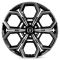 КОВАНЫЕ ДИСКИ H250826D SKILL SV111-SL251 22 J9 ET28 6X139.7 106.1 ЧЁРНЫЙ ГЛЯНЦЕВЫЙ + ПОЛИРОВАННЫЕ СП