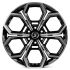 КОВАНЫЕ ДИСКИ 230223X SKILL SV111-CS278 22 J9.5 ET5 6X139.7 106.1 ЧЁРНЫЙ + ПОЛИРОВАННЫЕ СПИЦЫ