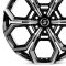 КОВАНЫЕ ДИСКИ H250826D SKILL SV111-SL251 22 J9 ET28 6X139.7 106.1 ЧЁРНЫЙ ГЛЯНЦЕВЫЙ + ПОЛИРОВАННЫЕ СП