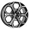 КОВАНЫЕ ДИСКИ H250826D SKILL SV111-SL251 22 J9 ET28 6X139.7 106.1 ЧЁРНЫЙ ГЛЯНЦЕВЫЙ + ПОЛИРОВАННЫЕ СП