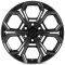 КОВАНЫЕ ДИСКИ H241229E SKILL SV111-SB563 20 J9 ET50 6X139.7 95.1 ЧЁРНЫЙ ГЛЯНЦЕВЫЙ + ПОЛИРОВАННЫЕ СПИ