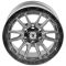 КОВАНЫЕ ДИСКИ H240605A SKILL SV127-SK303 18 J9 ET19 6X139.7 106.1 ГРАФИТ МАТОВЫЙ + ЧЁРНЫЙ БЕДЛОК