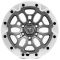 КОВАНЫЕ ДИСКИ H251007A SKILL SV145-SL221 20 J9 ET19 6X139.7 77.8 ГРАФИТ МАТОВЫЙ + СЕРЫЙ ОБОД+ ЧЕРНЫЕ