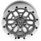 КОВАНЫЕ ДИСКИ H251007A SKILL SV145-SL221 20 J9 ET19 6X139.7 77.8 ГРАФИТ МАТОВЫЙ + СЕРЫЙ ОБОД+ ЧЕРНЫЕ