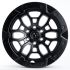 КОВАНЫЕ ДИСКИ H251020G SKILL SV145-SL221 20 J9 ET19 6X139.7 77.8 ЧЁРНЫЙ МАТОВЫЙ