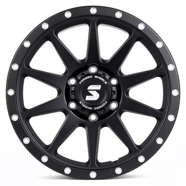 КОВАНЫЕ ДИСКИ 231026Q SKILL SV157-CT356 18 J9 ET45 6X139.7 95.1 ЧЁРНЫЙ МАТОВЫЙ