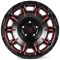 КОВАНЫЕ ДИСКИ H250917M SKILL SV164-SV421 18 J9 ET-20 5X127 71.5 ЧЁРНЫЙ МАТОВЫЙ + ПОЛИРОВАННЫЕ СПИЦЫ