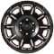 КОВАНЫЕ ДИСКИ H250830D SKILL SV164-SB533 18 J9 ET10 6X139.7 77.8 ЧЁРНЫЙ МАТОВЫЙ + ПОЛИРОВАННЫЕ СПИЦЫ