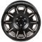 КОВАНЫЕ ДИСКИ H241211E SKILL SV164-CS444 22 J10 ET10 6X139.7 77.8 ЧЁРНЫЙ МАТОВЫЙ + ПОЛИРОВКА + БРОНЗ